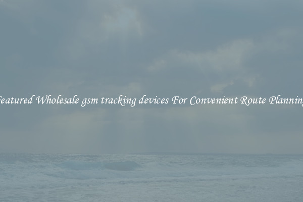 Featured Wholesale gsm tracking devices For Convenient Route Planning 