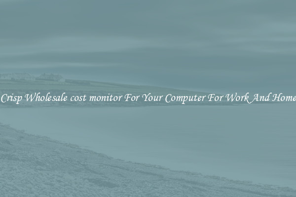 Crisp Wholesale cost monitor For Your Computer For Work And Home