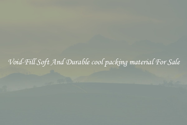 Void-Fill Soft And Durable cool packing material For Sale