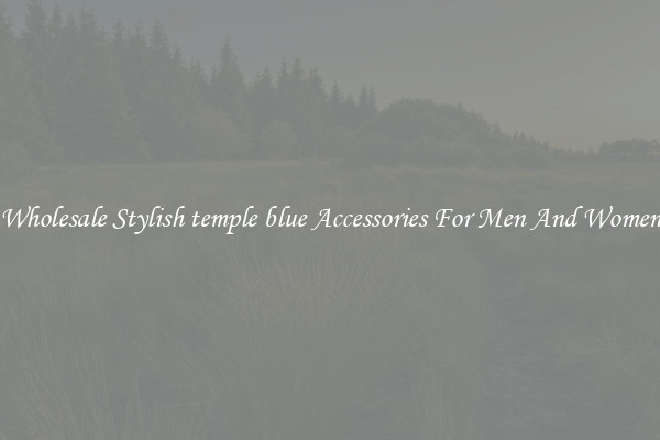 Wholesale Stylish temple blue Accessories For Men And Women
